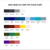 tank top color chart - German Shepherd Gifts