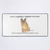 urdesk mat flatlaysquare1000x1000 5 - German Shepherd Gifts