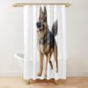 urshower curtain closedsquare1000x1000.1 9 - German Shepherd Gifts