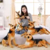 30 90cm Giant Dog Toy Realistic Stuffed Animals German Dog Shepherd Plush Toys Gift For Children 2 - German Shepherd Gifts