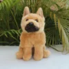 Simulation Wolf Dog Doll German Shepherd Dog Doll Black Back Sheepdog Plush Toy Lifelike Animals Simulation - German Shepherd Gifts