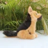 Simulation Wolf Dog Doll German Shepherd Dog Doll Black Back Sheepdog Plush Toy Lifelike Animals Simulation 3 - German Shepherd Gifts