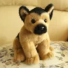 Two Positions Simulation Dog Doll Dog German Shepherd Plush Toy Dog Doll Lifelike Animals Simulation Stuffed 2 - German Shepherd Gifts